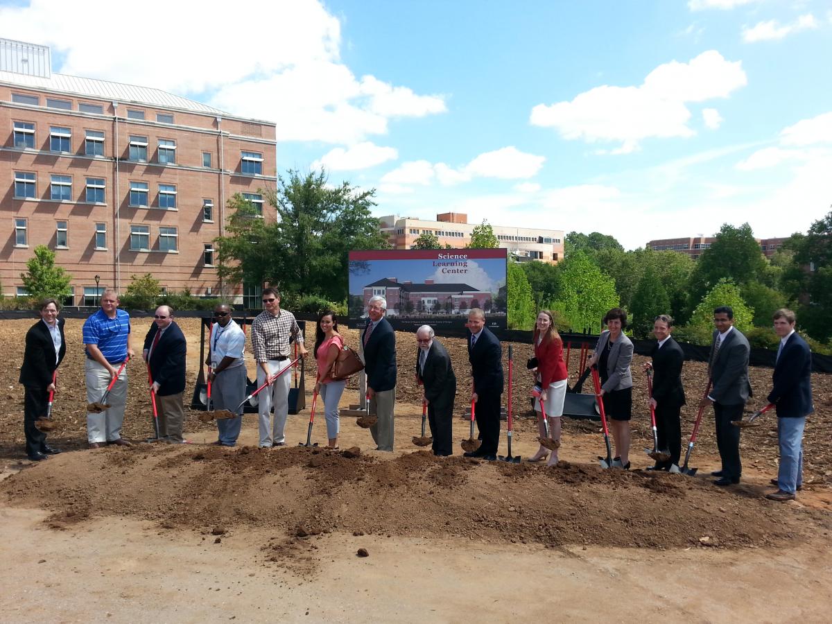 UGA Breaks Ground on New Science Learning Center State Financing and Investment Commission