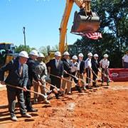 Photo of ground breaking ceremony