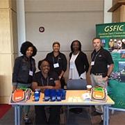 Photo of GSFIC display at GPAG Reverse Trade Show