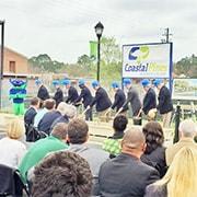 Photo of groundbreaking ceremony