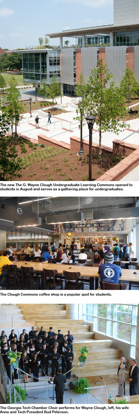 Photo of Clough Commons building