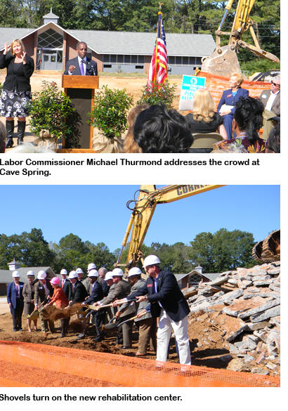 Photo of Cave Springs GroundBreaking ceremony