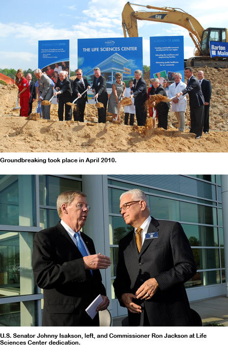 Photo of groundbreaking ceremony