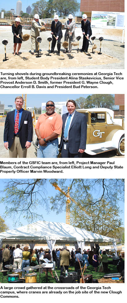 Photo of Georgia Tech GroundBreaking