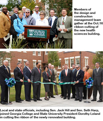 Photo of Georgia College Ribbon Cutting ceremony